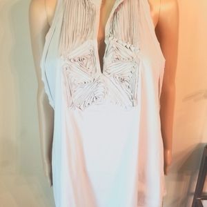 BCBGMAXAZRIA Tunic, Size Small, Gray